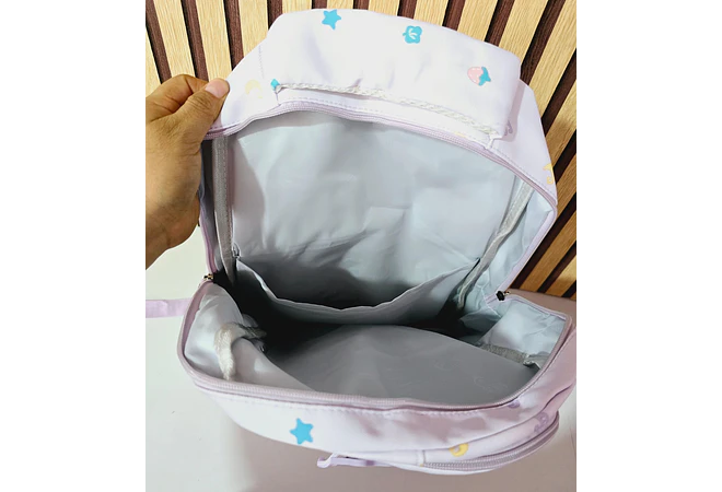 MOCHILA JUVENIL CON MONEDERO FRESA 🍓  MOD# 8003
