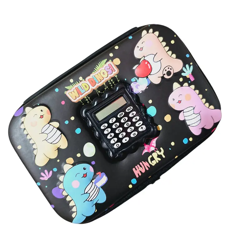 LAPICERA DINO O UNICORNIO GRANDE CON CON CALCULADORA MOD# 022 3