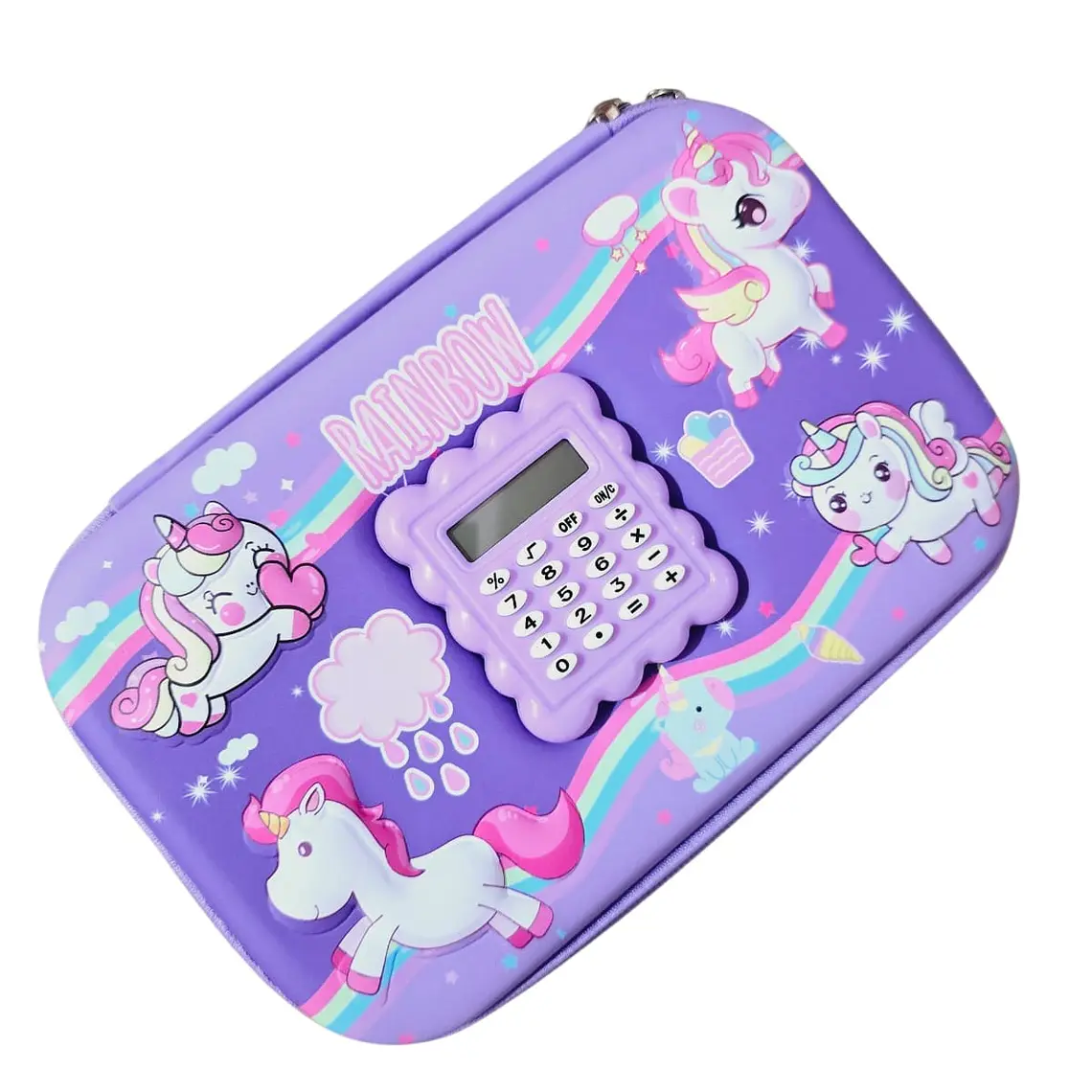 LAPICERA DINO O UNICORNIO GRANDE CON CON CALCULADORA MOD# 022 5