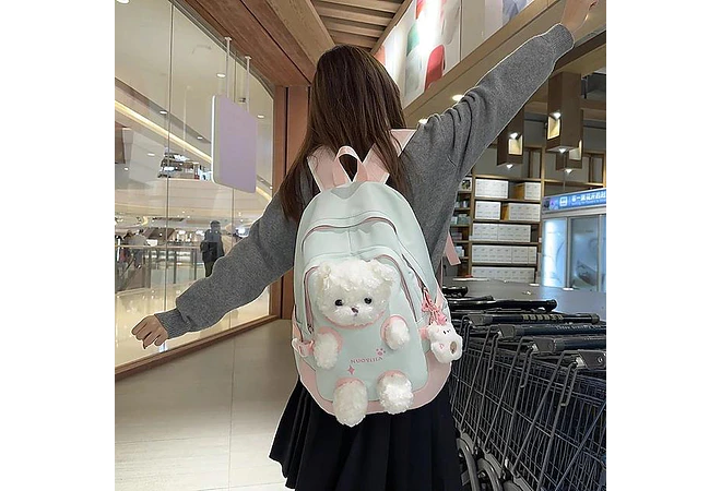 MOCHILA JUVENIL HANGYUFEI CON OSO MOD# 3401