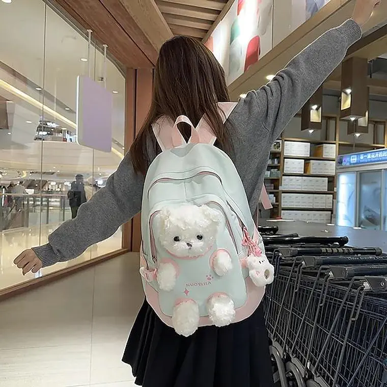 MOCHILA JUVENIL HANGYUFEI CON OSO MOD# 3401 5