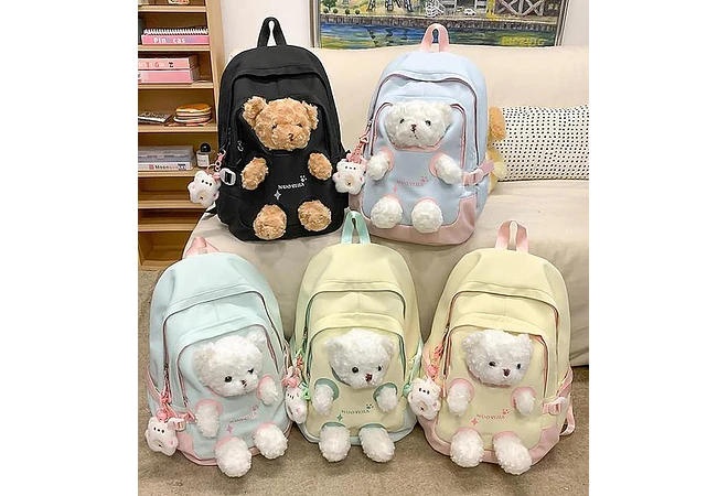 MOCHILA JUVENIL HANGYUFEI CON OSO MOD# 3401
