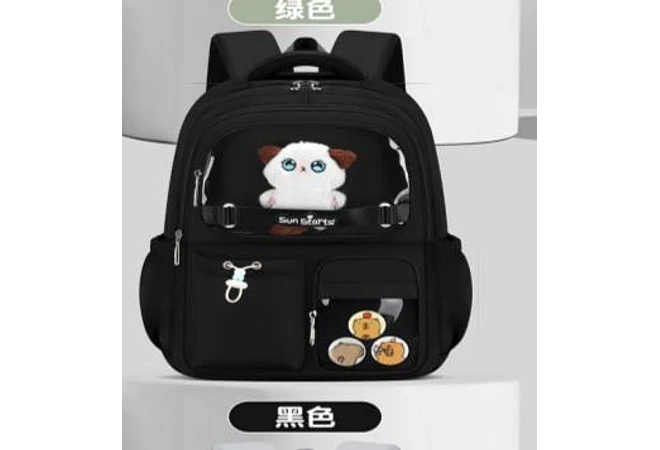 MOCHILA KAWAII SUN STARTS PREMIUM CON LLAVERO Y PIINES MOD# Y2763
