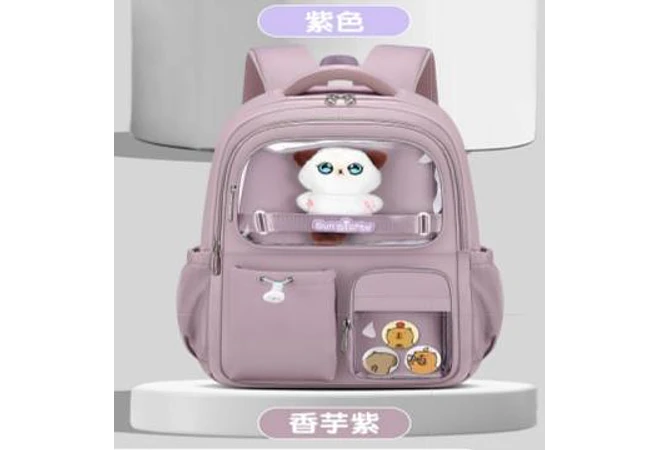 MOCHILA KAWAII SUN STARTS PREMIUM CON LLAVERO Y PIINES MOD# Y2763