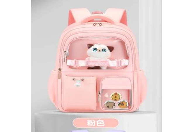 MOCHILA KAWAII SUN STARTS PREMIUM CON LLAVERO Y PIINES MOD# Y2763