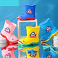 🌧️ BOTAS PARA LLUVIA DISEÑO SHARK/TIBURÓN MOD# 101 🦈 - Miniatura 1