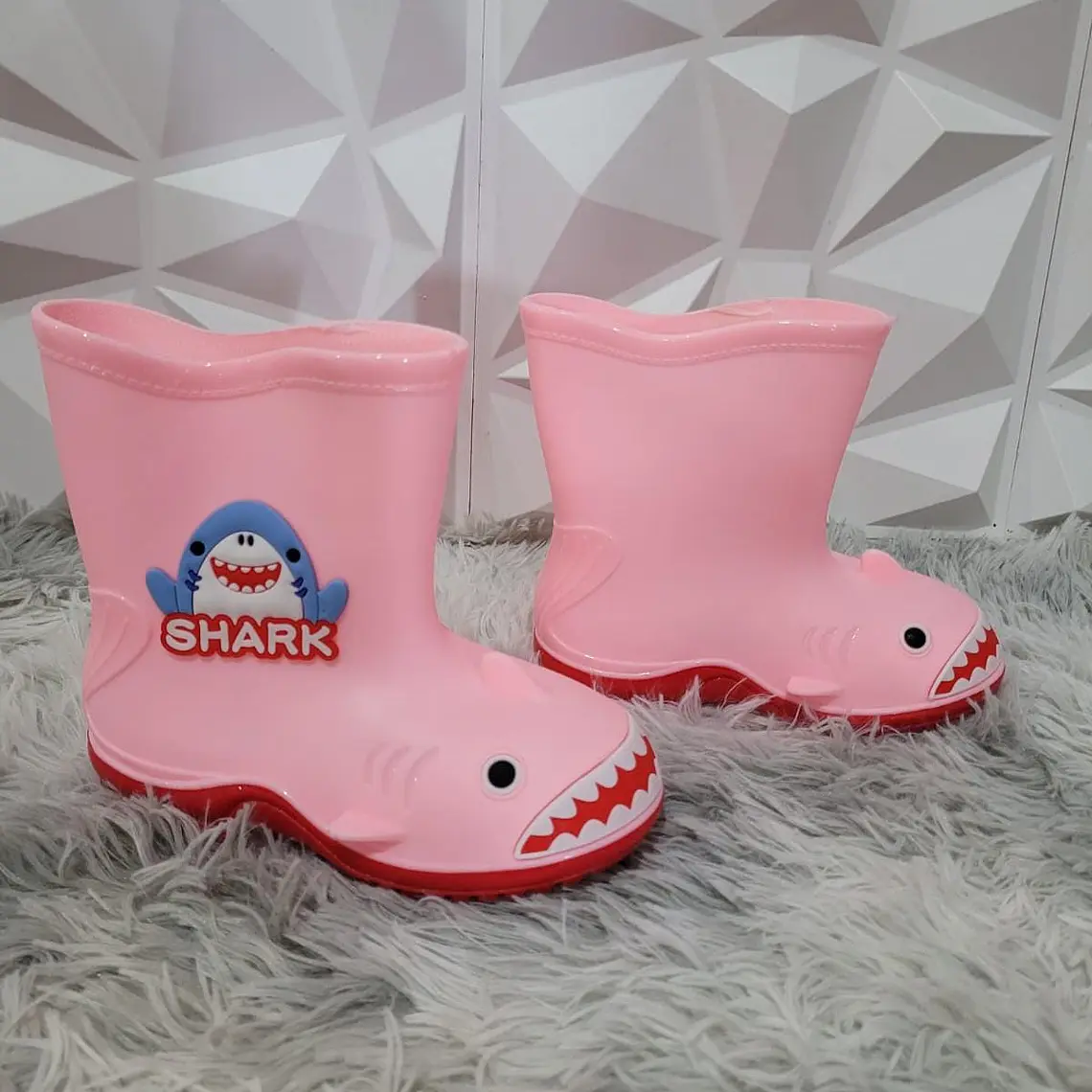 🌧️ BOTAS PARA LLUVIA DISEÑO SHARK/TIBURÓN MOD# 101 🦈 4