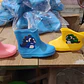 BOTAS  21 AL 22 PARA LA LLUVIA DISEÑO DINOS KAWAII  MOD #210 - Miniatura 5