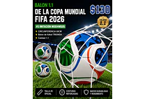 BALON 1.1 DE LA COPA MUNDIAL FIFA  2026 #5 IMITACIÓN MOD#MD26