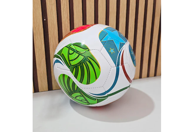 ⚽#5 BALÓN DE FUTBOL SIN LOGO INSPIRADO EN LA COPA MUNDIAL CON RED🏆2026 MOD# AQ2510030
