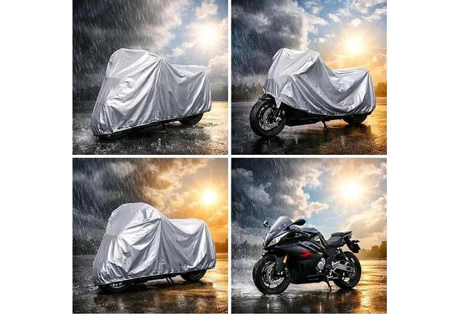 FUNDA CUBRE POLVO/LLUVIA PARA MOTO XL