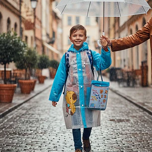IMPERMEABLE INFANTIL DISEÑO CAPYBARA MOD #TTN-208