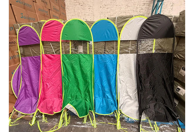 TOLDO PARA MOTO (COLORES LISOS CON CONTORNO FOSFORESCENTE) MOD #HF304001