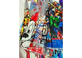SOMBRILLA TRANSPARENTE  PLASTICO NIÑOS PERSONAJES MOD# 02