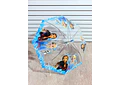 SOMBRILLA TRANSPARENTE  PLASTICO NIÑOS PERSONAJES MOD# 02
