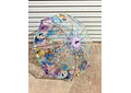 SOMBRILLA TRANSPARENTE  PLASTICO NIÑOS PERSONAJES MOD# 02