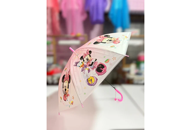 SOMBRILLA  PLASTICO NIÑAS PERSONAJES MOD# 01