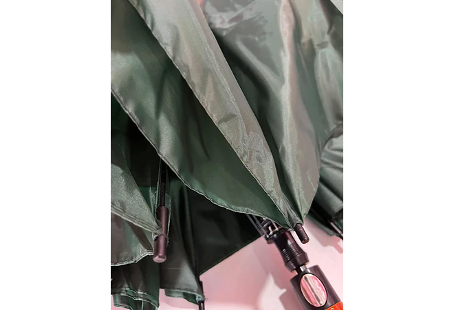 ☔SOMBRILLA JUMBO AUTOMÁTICA CON MACANA TIPO MADERA DE BOLSILLO COLORES LISOS MOD# S-3L 🌧️