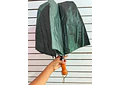 ☔SOMBRILLA JUMBO AUTOMÁTICA CON MACANA TIPO MADERA DE BOLSILLO COLORES LISOS MOD# S-3L 🌧️