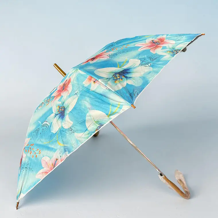 SOMBRILLA  MEDIANA ESTAMPADA FLORES MOD# S-25F 3