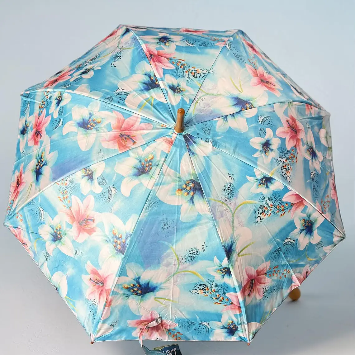 SOMBRILLA  MEDIANA ESTAMPADA FLORES MOD# S-25F 2
