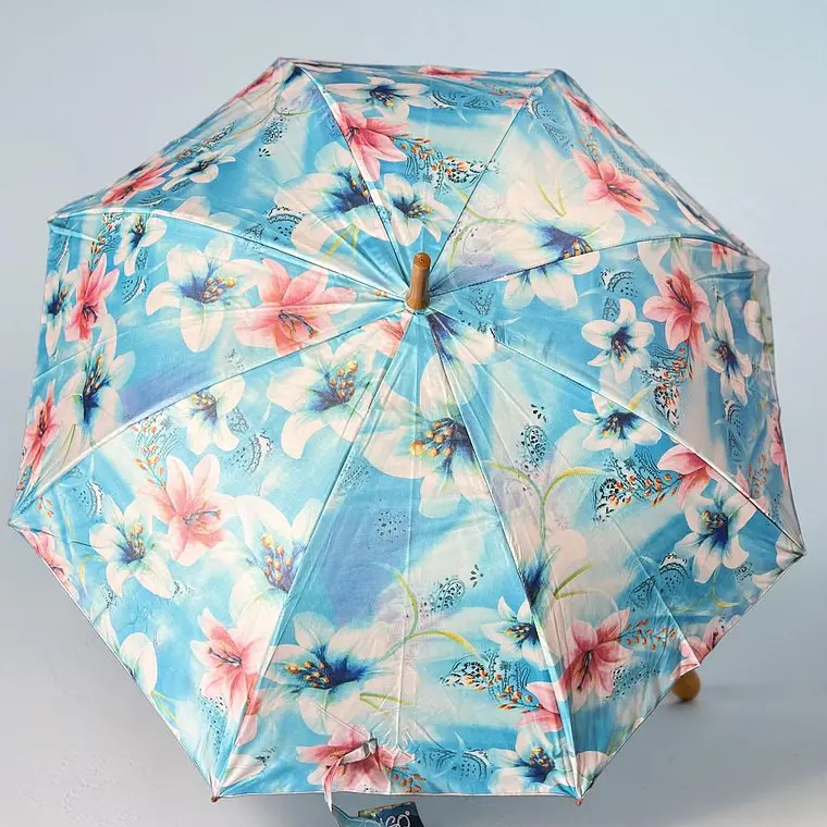 SOMBRILLA  MEDIANA ESTAMPADA FLORES MOD# S-25F 2