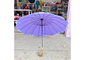 SOMBRILLA JUMBO CON 16 VARILLAS ,DOBLE FORRO VARIOS ESTAMPADOS MOD# S-33