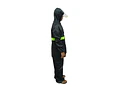 IMPERMEABLE CHAMARRA Y PANTALÓN HGQ FRANJA AMARILLA REFLEJANTE MOD# IMO22