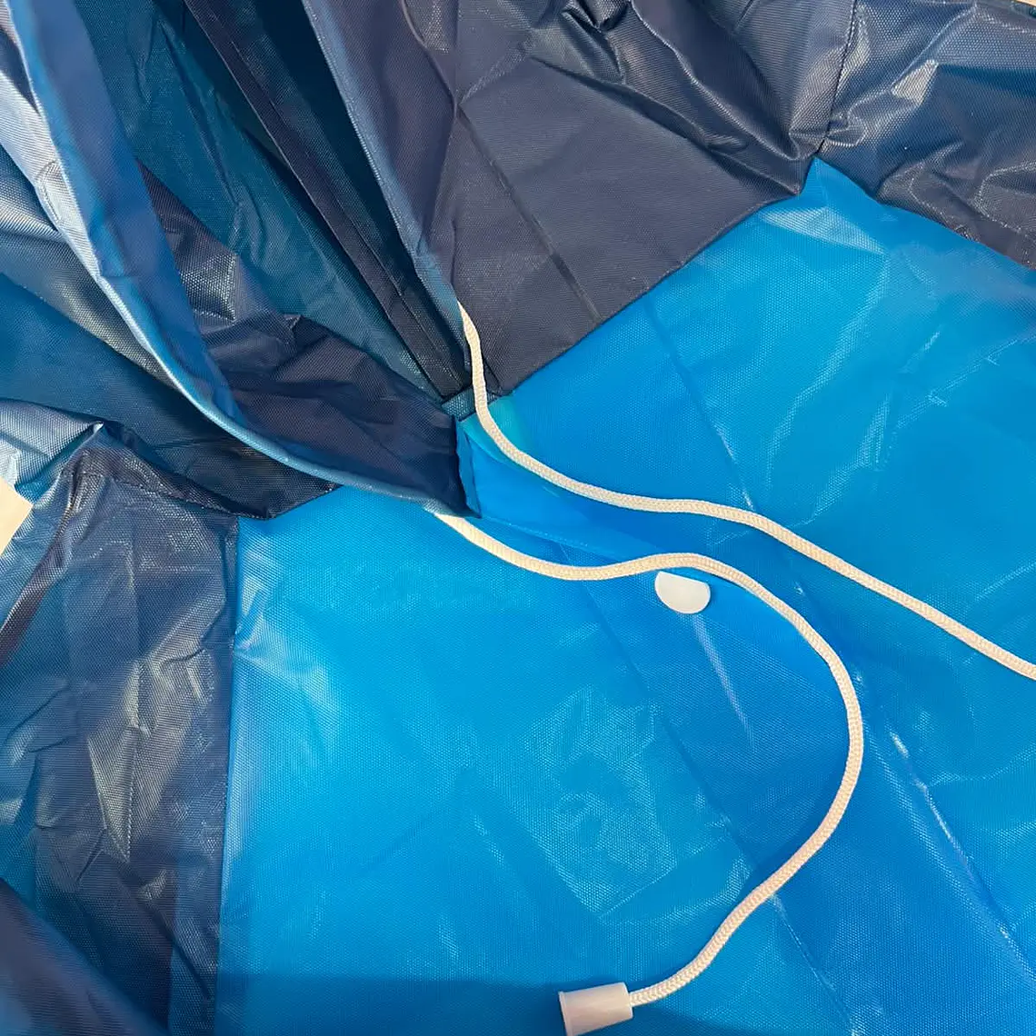 IMPERMEABLE PARA NIÑOS BICOLOR DE 7 A 14 AÑOS MOD #104 11