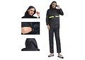 IMPERMEABLE CHAMARRA Y PANTALÓN HGQ FRANJA AMARILLA REFLEJANTE MOD# IMO22