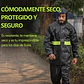 IMPERMEABLE CHAMARRA Y PANTALÓN HGQ FRANJA AMARILLA REFLEJANTE MOD# IMO22 - Miniatura 11