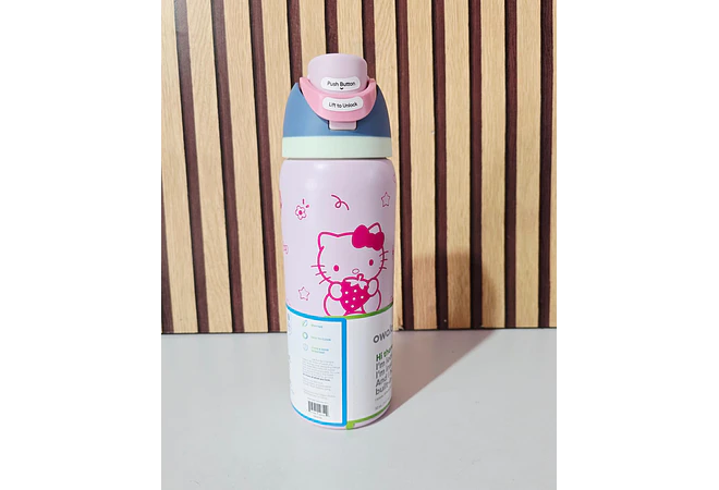 TERMO OWALA FREESIP DISEÑO HELLO KITTY DE 945ML MOD# KIT-610🥤🍋‍🟩