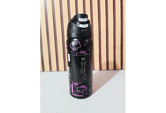 TERMO OWALA FREESIP DISEÑO HELLO KITTY DE 945ML MOD# KIT-610🥤🍋‍🟩