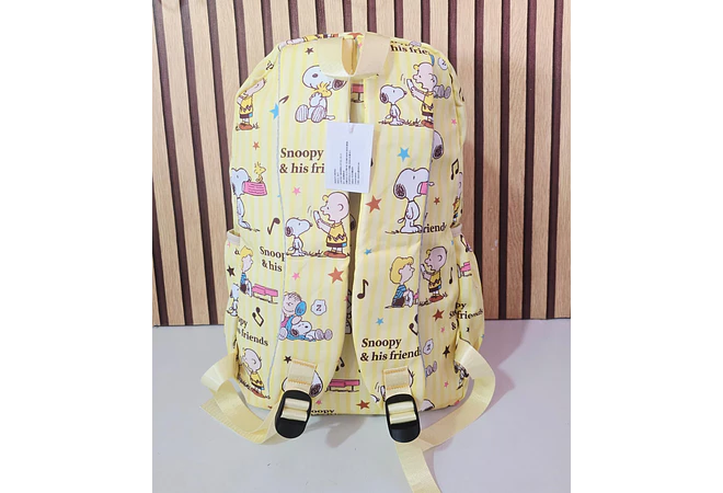 MOCHILA JUVENIL DISEÑO SNOOPY MOD# SN-12