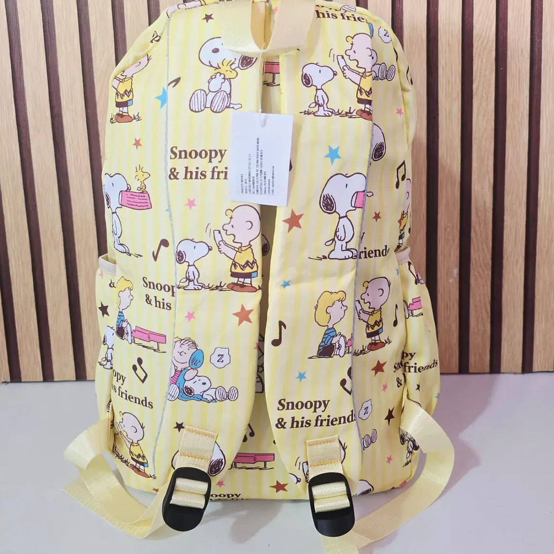 MOCHILA JUVENIL DISEÑO SNOOPY MOD# SN-12 9