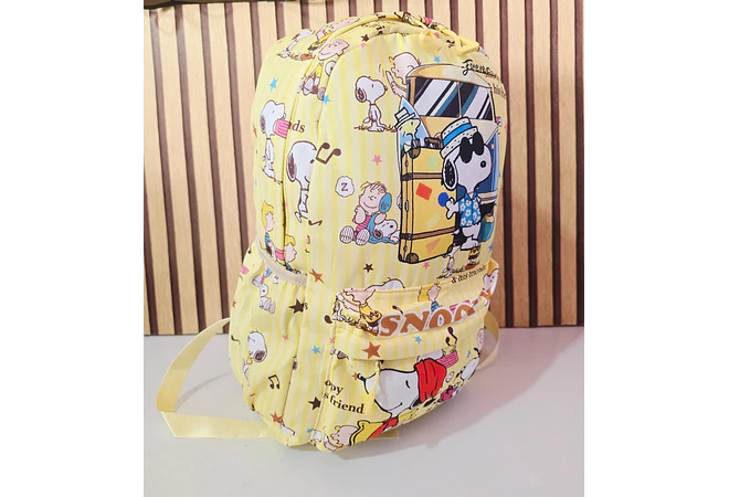 MOCHILA JUVENIL DISEÑO SNOOPY MOD# SN-12