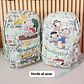 MOCHILA JUVENIL DISEÑO SNOOPY MOD# SN-12 - Miniatura 4