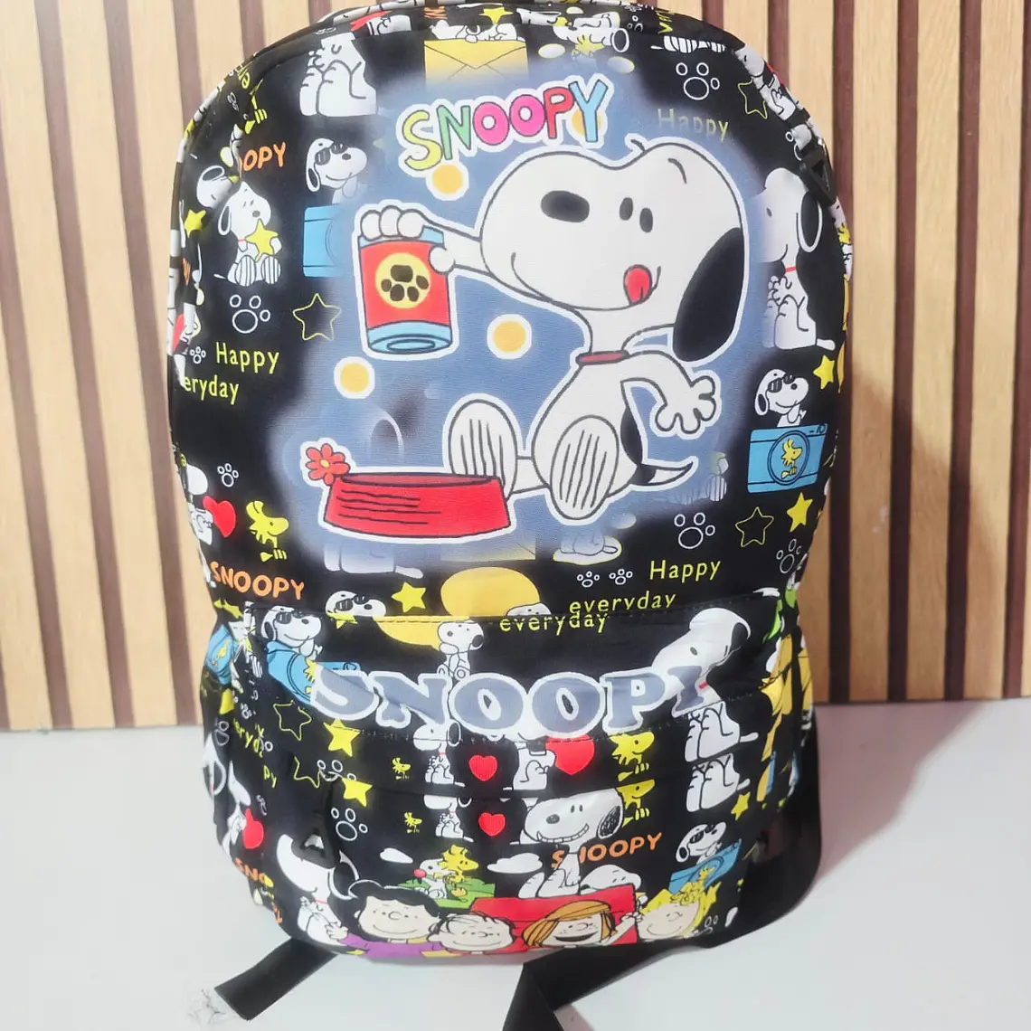 MOCHILA JUVENIL DISEÑO SNOOPY MOD# SN-12 6