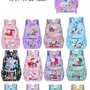 MOCHILA JUVENIL DISEÑO SNOOPY MOD# SN-12