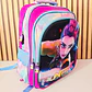 COMBO MOCHILA CON LUZ LED ADAPTABLE AL CARRITO+ LONCHERA + LAPICERA DISEÑOS PARA NIÑAS (PRIMARIA) MOD# 2602 - Miniatura 7