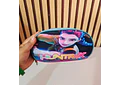 COMBO MOCHILA CON LUZ LED ADAPTABLE AL CARRITO+ LONCHERA + LAPICERA DISEÑOS PARA NIÑAS (PRIMARIA) MOD# 2602