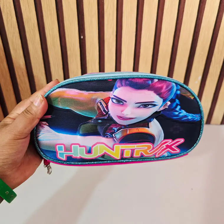 COMBO MOCHILA CON LUZ LED ADAPTABLE AL CARRITO+ LONCHERA + LAPICERA DISEÑOS PARA NIÑAS (PRIMARIA) MOD# 2602 8
