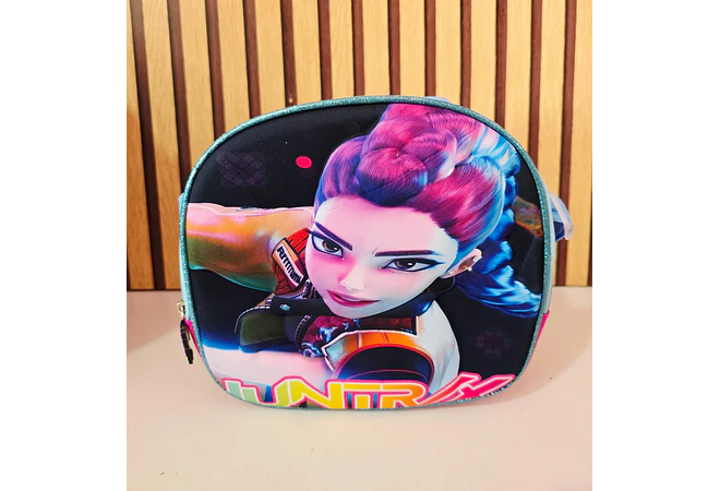 COMBO MOCHILA CON LUZ LED ADAPTABLE AL CARRITO+ LONCHERA + LAPICERA DISEÑOS PARA NIÑAS (PRIMARIA) MOD# 2602
