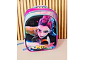 COMBO MOCHILA CON LUZ LED ADAPTABLE AL CARRITO+ LONCHERA + LAPICERA DISEÑOS PARA NIÑAS (PRIMARIA) MOD# 2602
