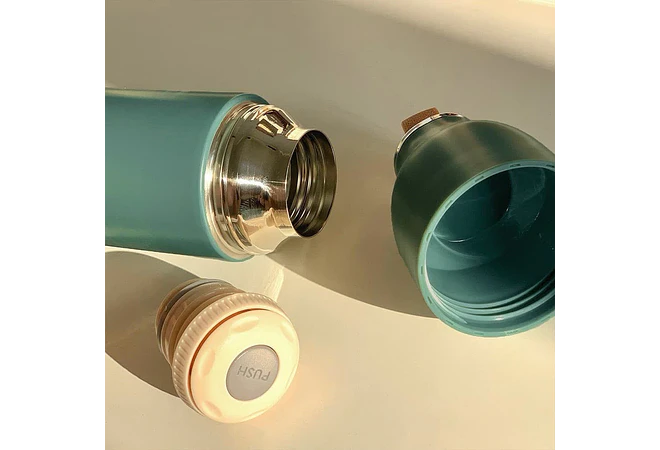 TERMO 500ML YANBEN CAJITA VERDE