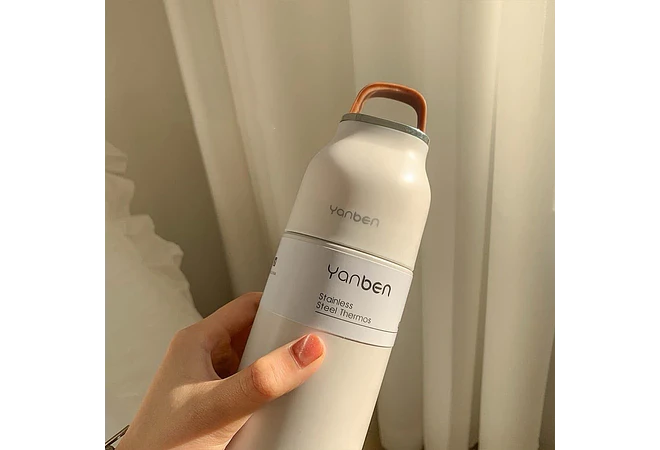 TERMO 500ML YANBEN CAJITA VERDE