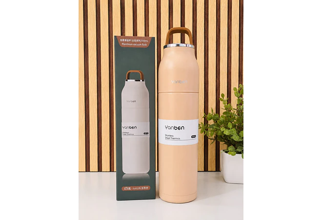 TERMO 500ML YANBEN CAJITA VERDE