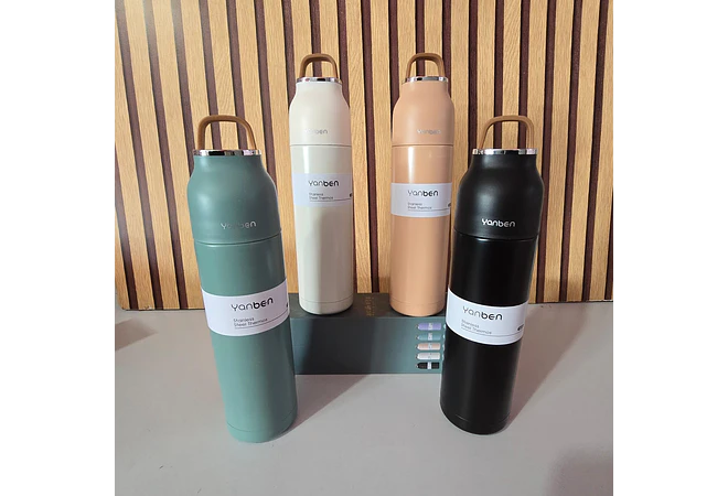 TERMO 500ML YANBEN CAJITA VERDE