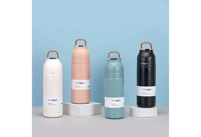 TERMO 500ML YANBEN CAJITA VERDE
