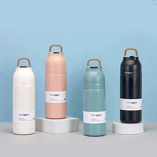 TERMO 500ML YANBEN CAJITA VERDE